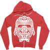 kylo ren helmet w Zipper Hoodie