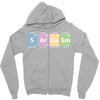 Sarcasm Elements Zipper Hoodie