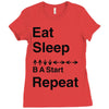 loop detected Ladies Fitted T-Shirt