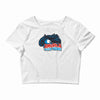 team america Crop Top