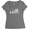 case ih farm center line Women's Triblend Scoop T-shirt