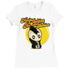 ninja baby Ladies Fitted T-Shirt