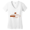 caffeine loading pleace wait Women's V-Neck T-Shirt