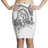 wolf princess warrior Pencil Skirts