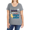 mom moon&amp;back Ladies Curvy T-Shirt