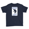 keep left shark Youth Tee