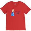 fashionably late V-Neck Tee