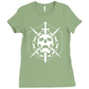 destiny raid skull emblem Ladies Fitted T-Shirt