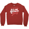 happy 4th of july Crewneck Sweatshirt