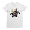 my hero academia katsuki bakugo Ladies Fitted T-Shirt