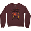 my favorite season is the fall of the patriarchy Crewneck Sweatshirt