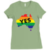 Vote Yes Australia Ladies Fitted T-Shirt