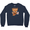 pizzaa monster Crewneck Sweatshirt