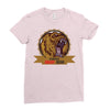 danger angry bear Ladies Fitted T-Shirt