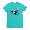 part time job   rock construction Ladies Fitted T-Shirt