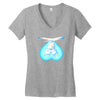 batty for you Women's V-Neck T-Shirt
