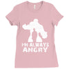 I'm Alway Angry Ladies Fitted T-Shirt