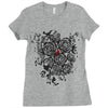 rosebud Ladies Fitted T-Shirt