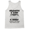 halloween is scary but carcinoid cancer is deadly spread the word help Tank Top