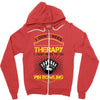I Dont Need Therapy Need Pin Bowling Zipper Hoodie