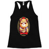brown bear Racerback Tank