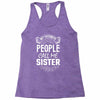 My Favorite People Call Me Sister Racerback Tank