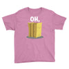 oh hay oh hey girl boy funny pun Youth Tee