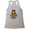 game over man Racerback Tank