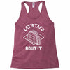let's taco bout it Racerback Tank