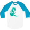 t rex skipped too many arm days 3/4 Sleeve Shirt