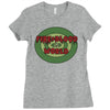 my world is sick and sad Ladies Fitted T-Shirt