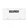 halloween License Plate