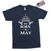the best teachers are born in may Exclusive T-shirt