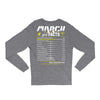 March Girl Facts Aries Long Sleeve Shirts