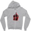 1519753025169 trimmed Zipper Hoodie