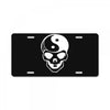 yin yang skull (2) License Plate