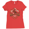 red steed amber ale Ladies Fitted T-Shirt