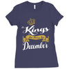 kings are born in december Ladies Fitted T-Shirt