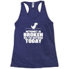 Internet Is Broken - So I am Outside Today Racerback Tank