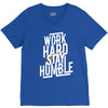 Work Hard, Stay Humble V-Neck Tee