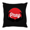 pray Throw Pillow