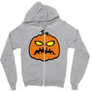 pumpkin zombie Zipper Hoodie