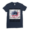 Veteran Don't Thank Me Thank My Brothers &amp; Sister Ladies Fitted T-Shirt