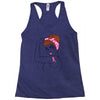 breast cancer girl power Racerback Tank