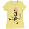pirate ninja zombie w i p Ladies Fitted T-Shirt