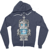 wind up cyberman Zipper Hoodie