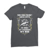 my family my freedom my rod Ladies Fitted T-Shirt