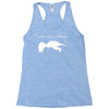 t rex hates pushups Racerback Tank