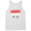warning i kick balls Tank Top