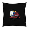 science bless america Throw Pillow